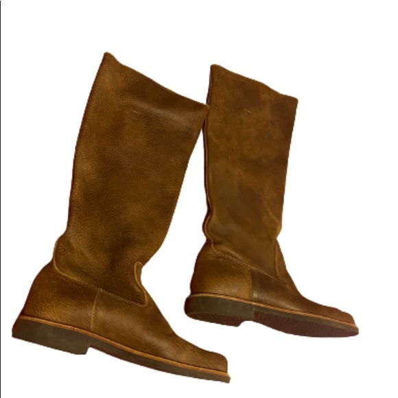 Roots Leather Riding Equestrian Tall Boots - Picture 2 of 6